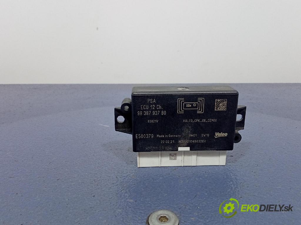 Peugeot 508 2021 snímač / řídící jednotka PDC 9838793780