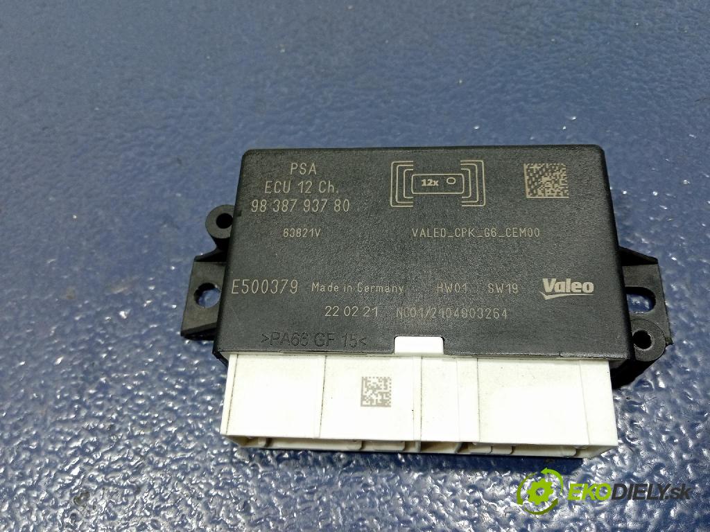Peugeot 508 2021 snímač / řídící jednotka PDC 9838793780