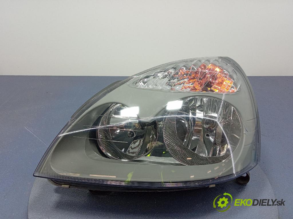 Renault Clio 2005 Reflektor: Vľavo: 20-6358