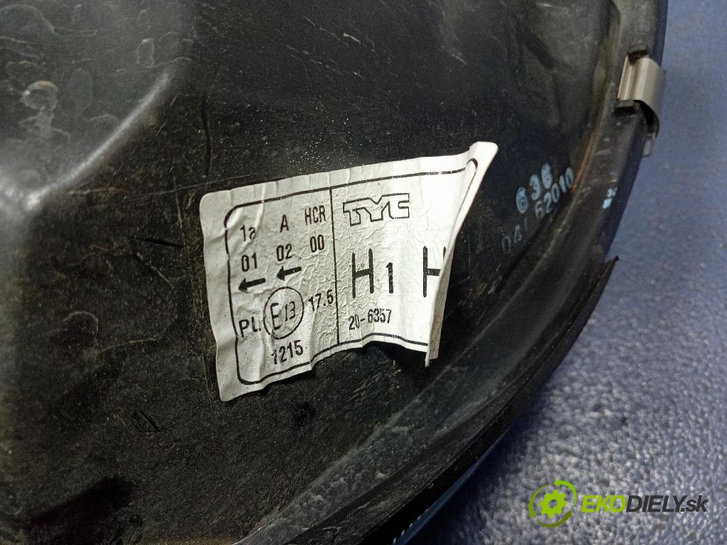 Renault Clio 2005 Reflektor: v pravo: 20-6537