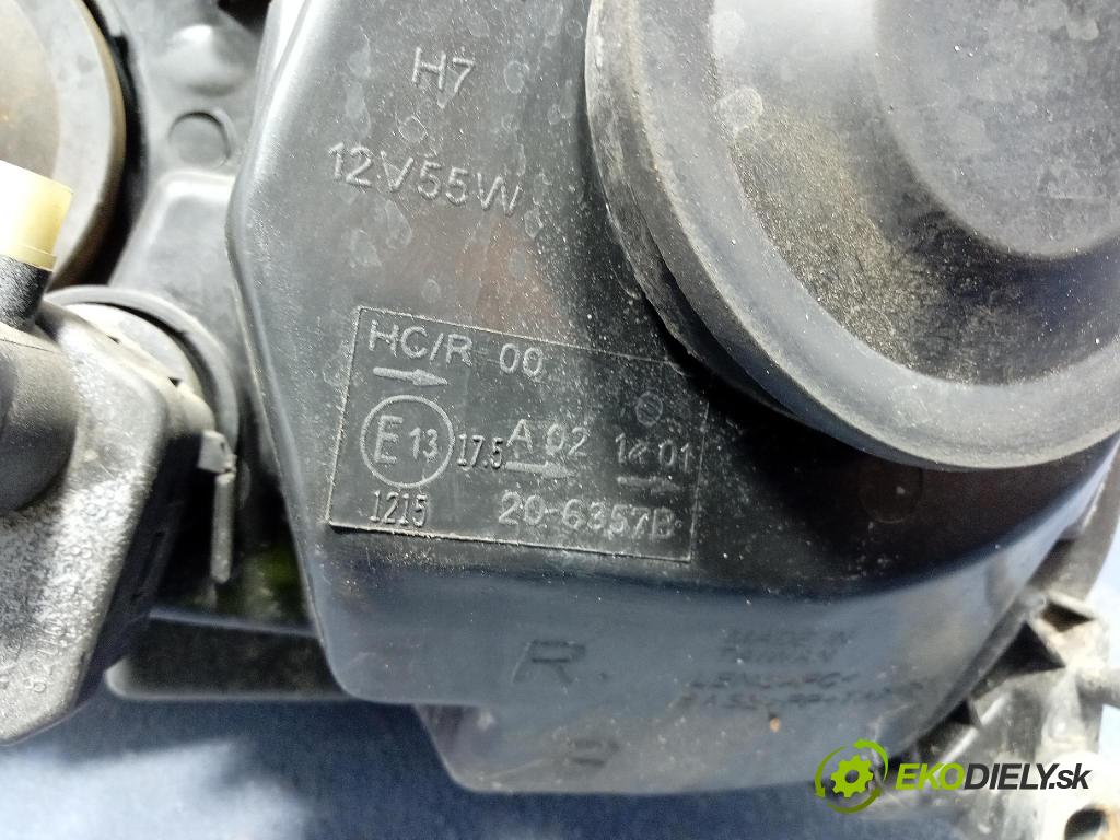 Renault Clio 2005 Reflektor: v pravo: 20-6537