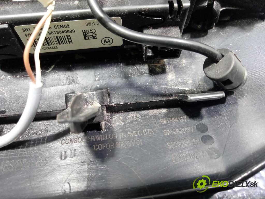 Peugeot 508 2021 Lampy Uvnitř 9814757480