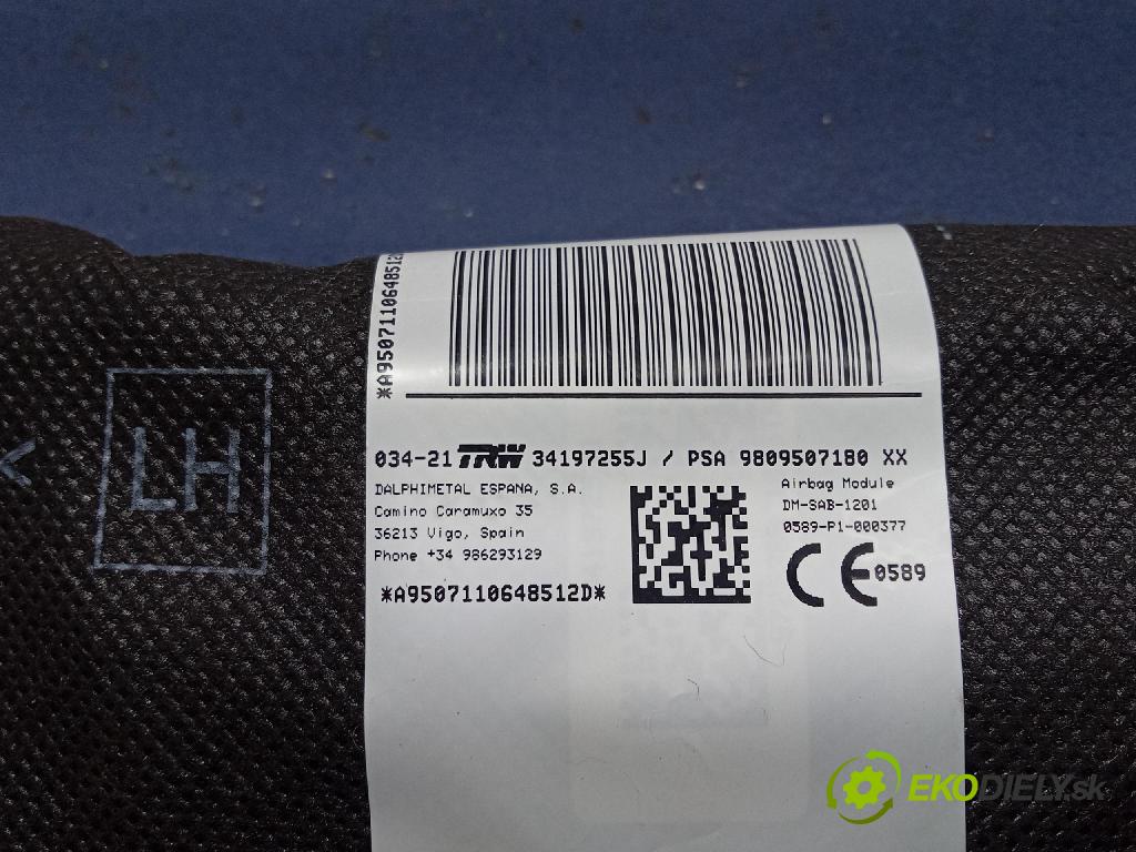 Peugeot 508 2021 Airbag: Sedačka: x 9809507180