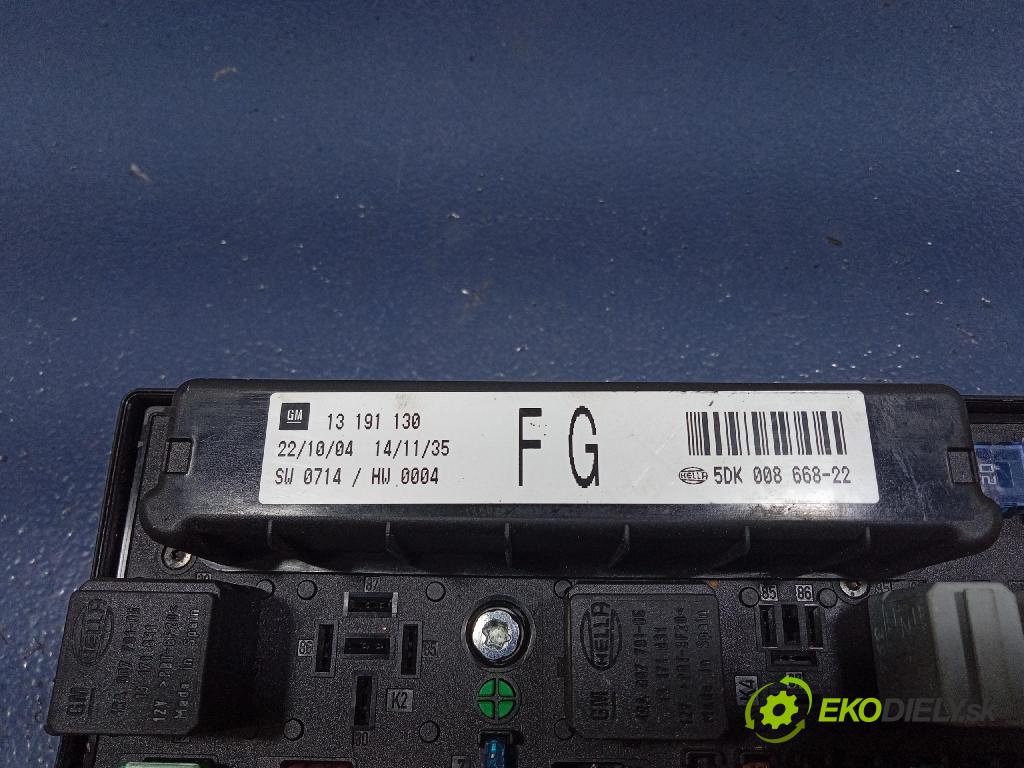 Opel Astra 2004 skrinka Poistky: 13191130