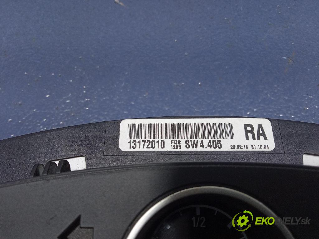 Opel Astra 2004 prístrojovka/ budíky 13172010