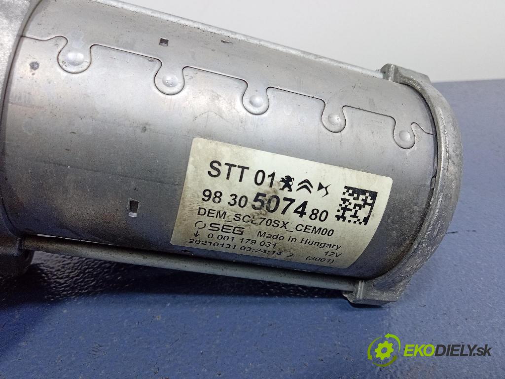 Peugeot 508 2021 štartér 9830507480