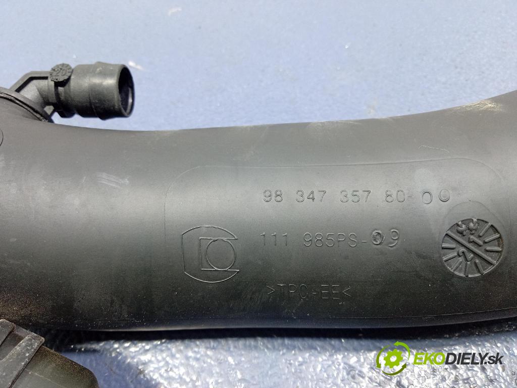 Peugeot 508 2021 rúrka Vzduch: 9834735780