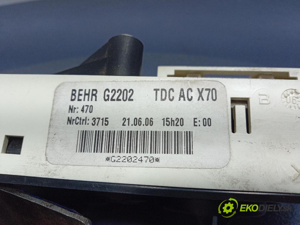 Opel Movano 2006 prepínač Klimatizácia: Prúd vzduchu: G2202