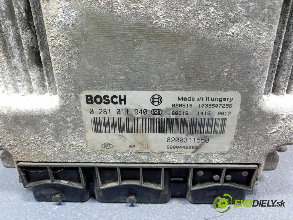 Opel Movano 2006 riadiaca jednotka Motor: 8200311550