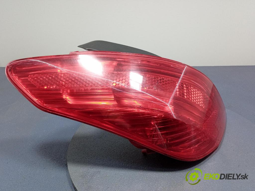 Peugeot 308 2009 svetlo / reflektor zad ľavá Vonkajsia: 9680425780