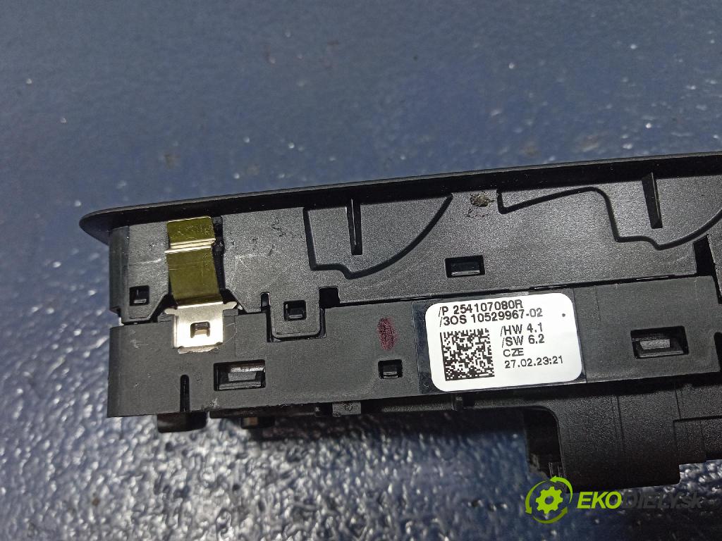 Renault Captur 2023 prepínač Okná: 254107080R