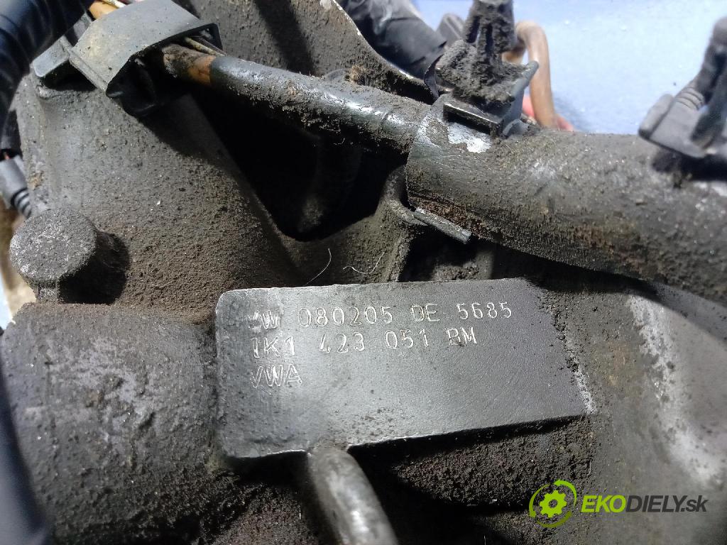 Vw Touran 2005 Ozubené kolo: volant 1K1423105B