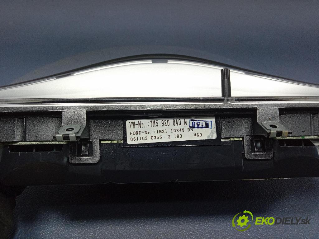 Ford Galaxy 2003 prístrojovka/ budíky 7M5920840N