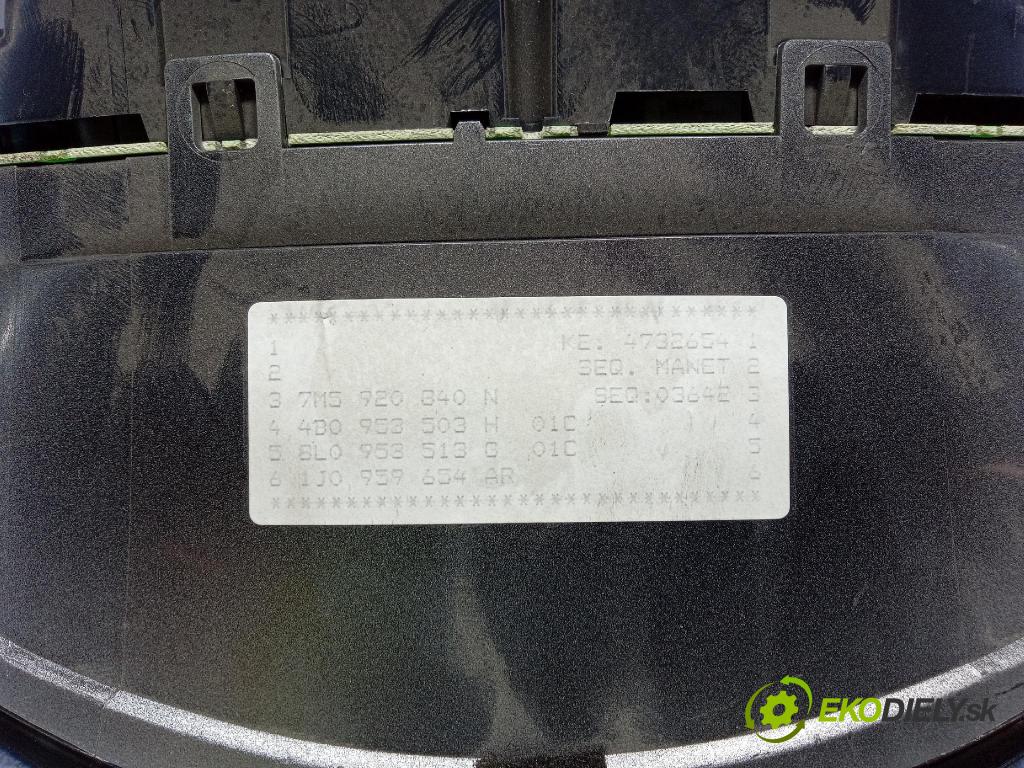 Ford Galaxy 2003 prístrojovka/ budíky 7M5920840N