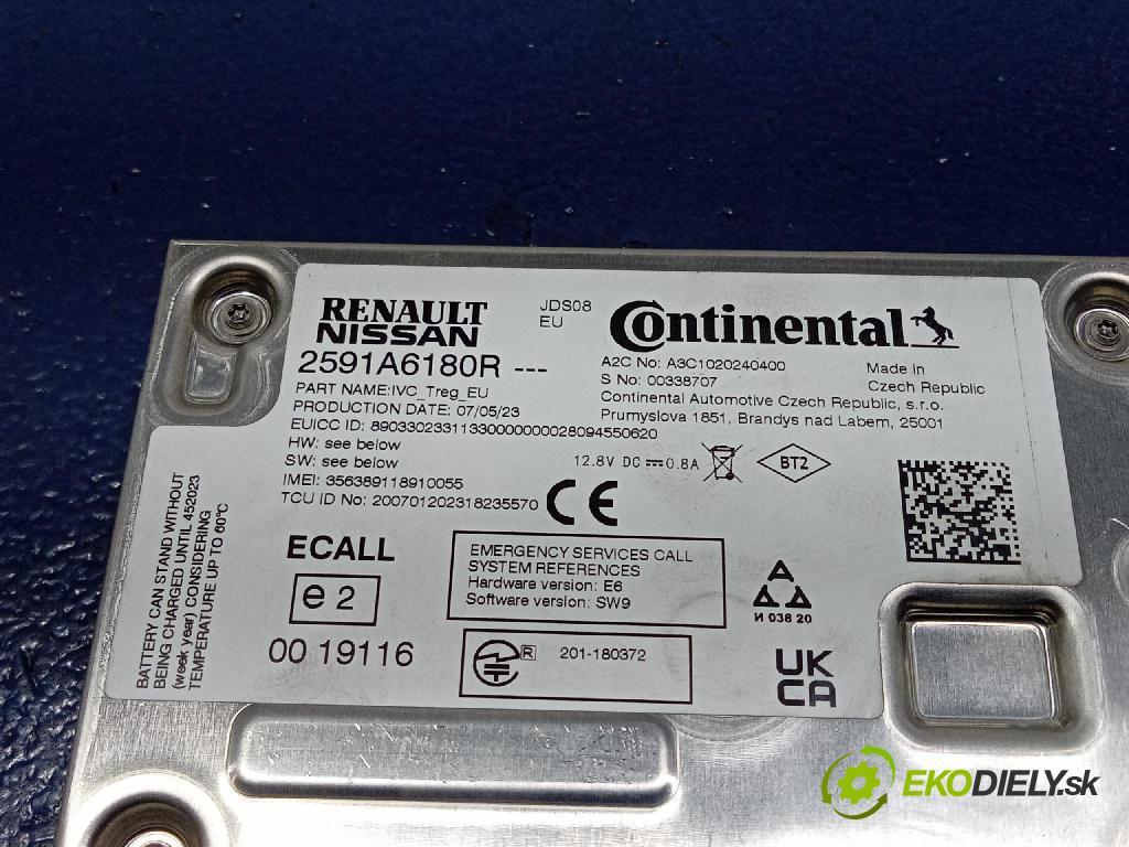 Renault Captur 2023 riadiaca jednotka 2591A6180R
