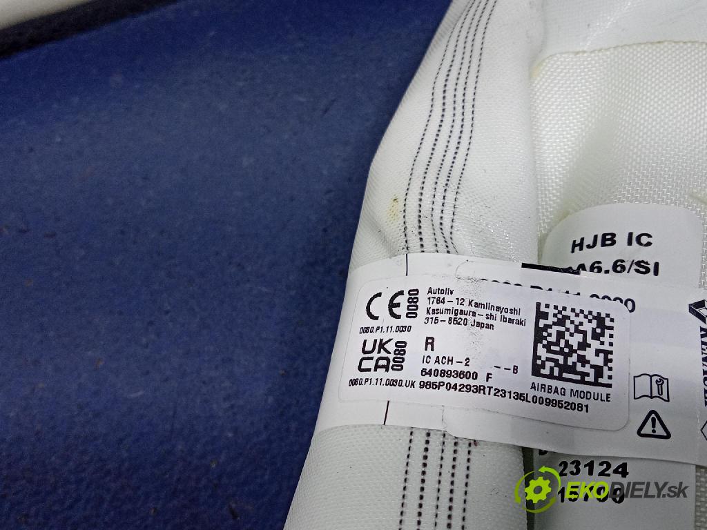 Renault Captur 2023 Airbag: clona x 640893600F