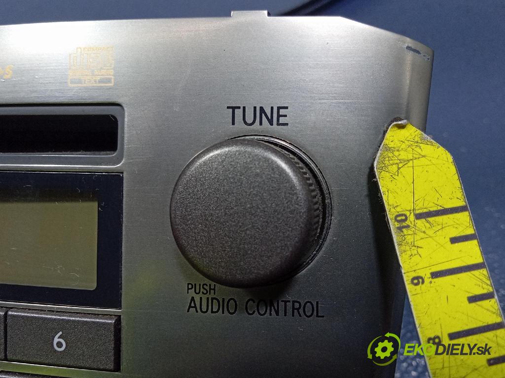 Toyota Avensis 2005 Radio I Navigácia: 86120-05081