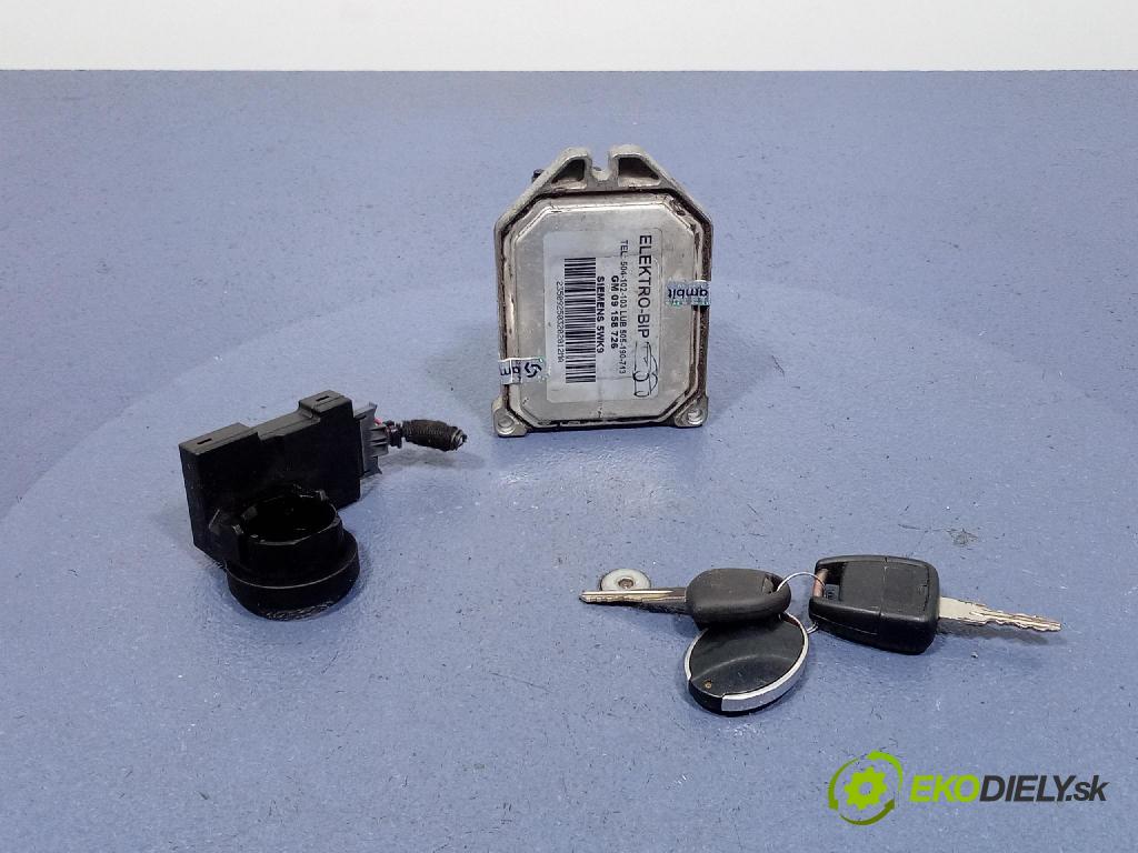 Opel Zafira 2001 riadiaca jednotka Motor: 09158726