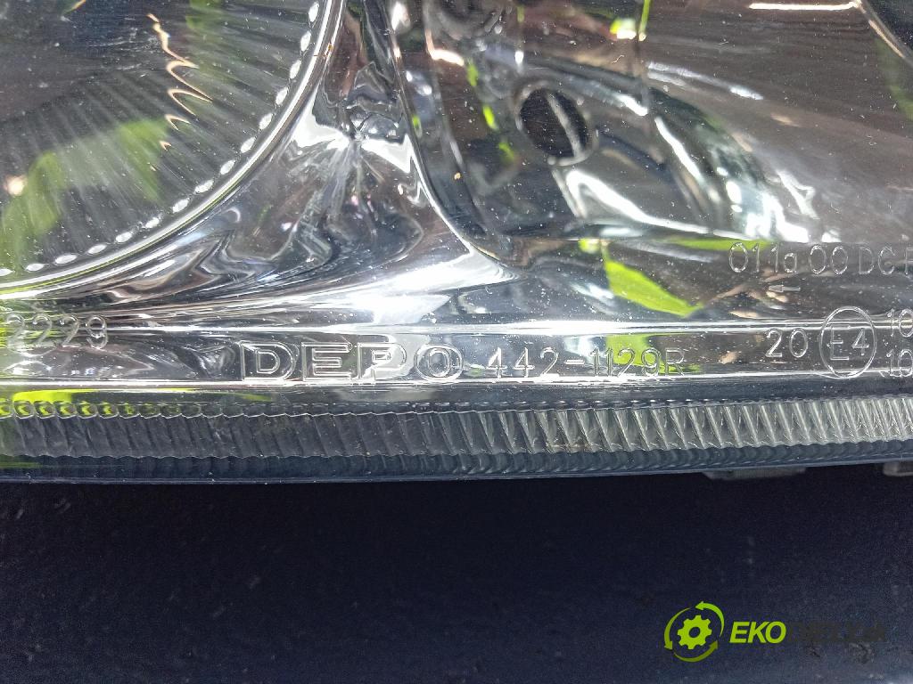 Opel Vectra 2003 Reflektor: v pravo: 442-1129R