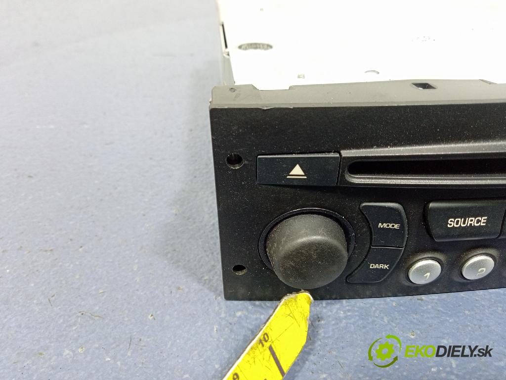 Peugeot Partner 2015 Radio I Navigácia: 98053736