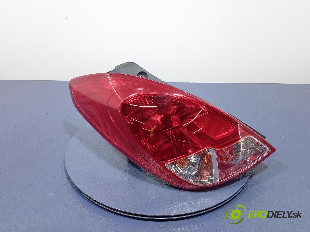Hyundai I20 2014 svetlo / reflektor zad ľavá Vonkajsia: 15-221-1971L-B