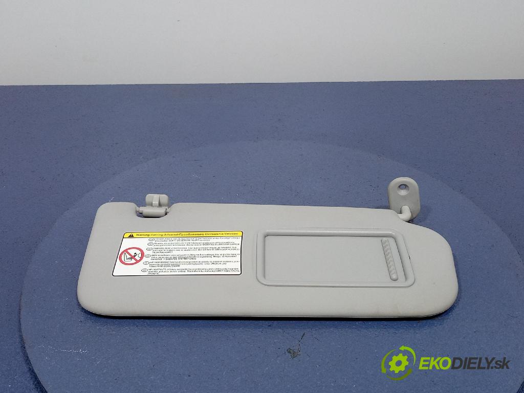 Hyundai I20 2014 kryt slnečná clona