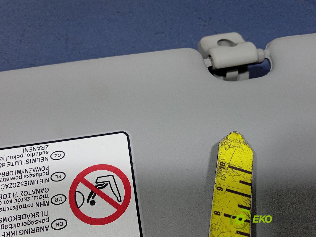 Hyundai I20 2014 kryt slnečná clona 