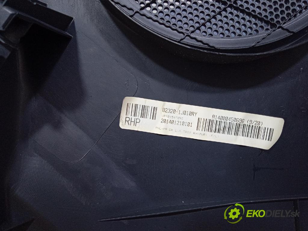 Hyundai I20 2014 Čalounictví: dvere Predné Prava: 82320-1J010RY