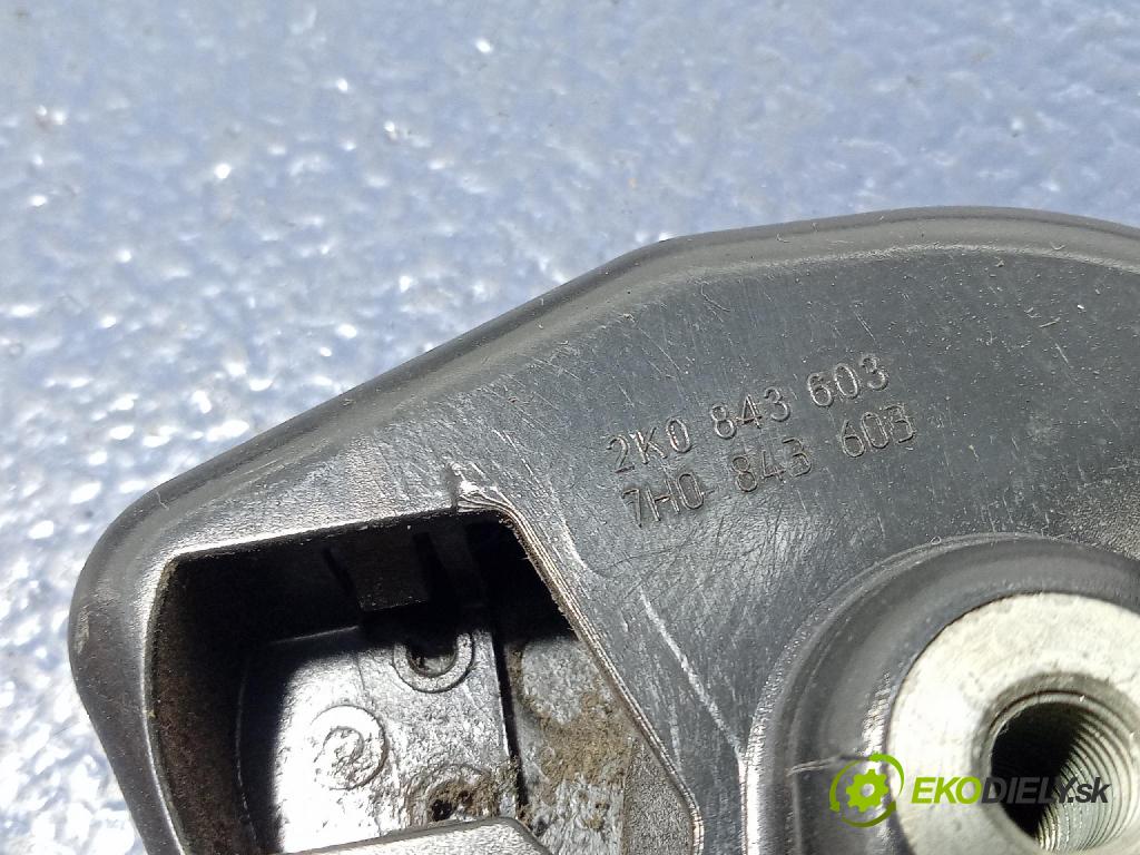 Volkswagen Caddy life 2008 zámok dvere zad Vľavo: 2K0843653BD