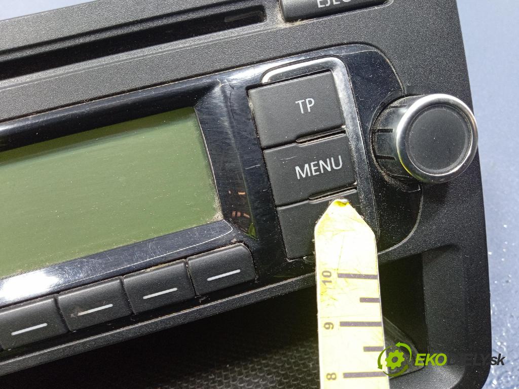 Volkswagen Caddy life 2008 Radio I Navigácia: 1K0035156A