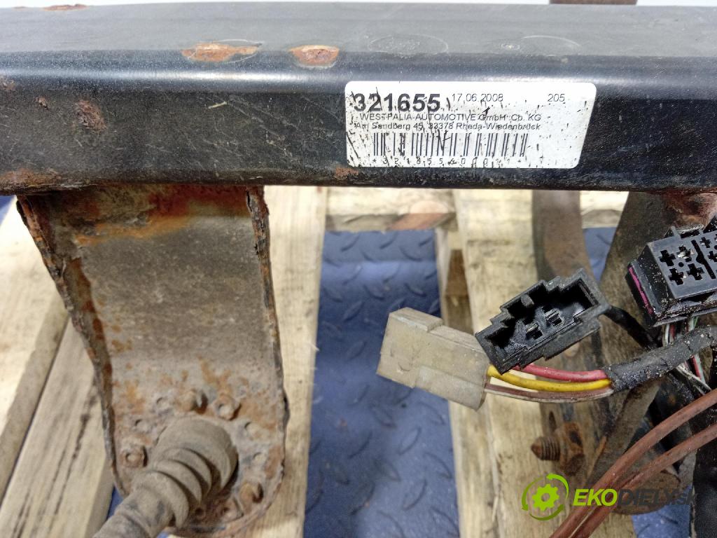 Volkswagen Caddy life 2008 Hák: Do Prívesy: 321655