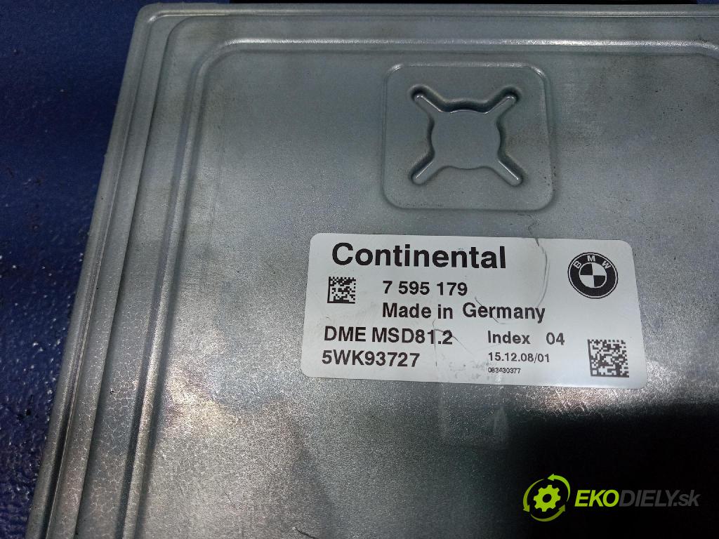 Bmw Seria 1 2009 riadiaca jednotka Motor: 7595179