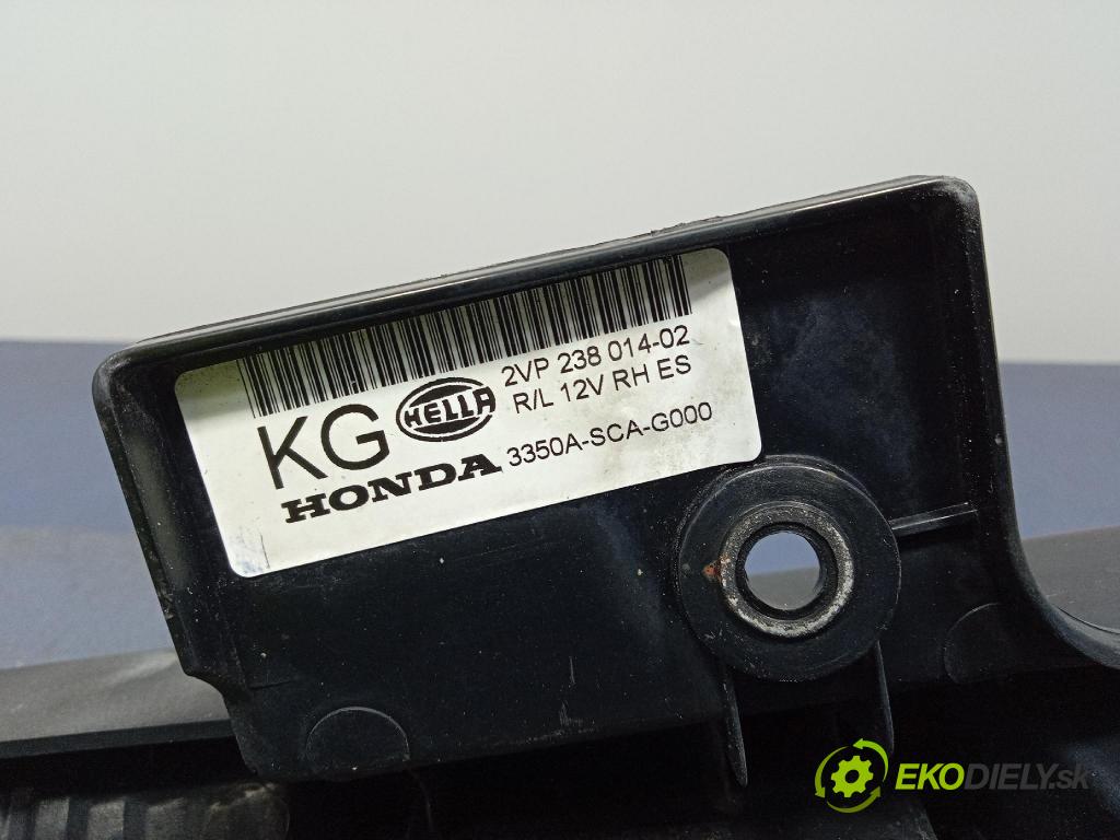 Honda Cr-v 2002 svetlo / reflektor zad Prava: Vonkajsia: 2VP238014-02