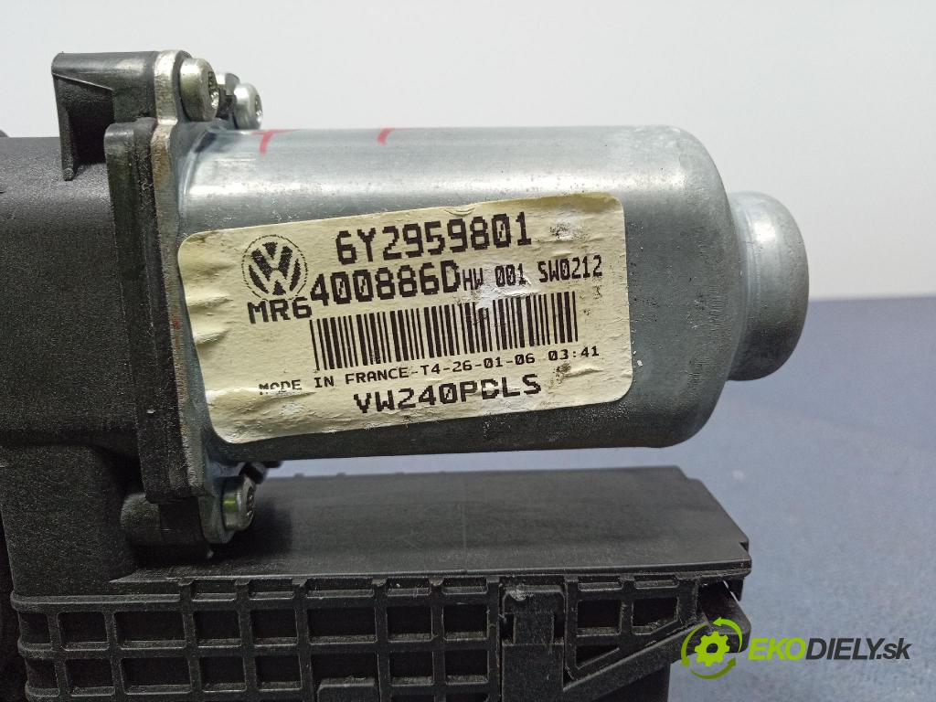 Vw Polo 2006 mechanizmus okna Okná: Predné v pravo: 6Y2959801