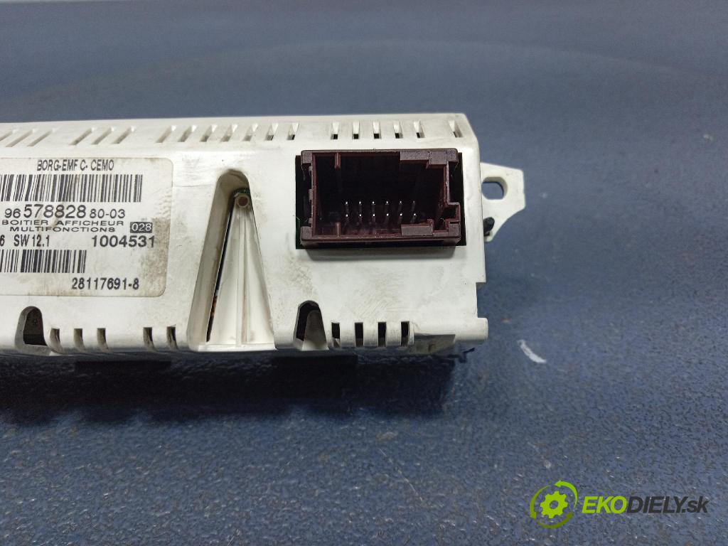 Citroen C5 2006 Zobrazit: Rádio: / GPS 9657882880
