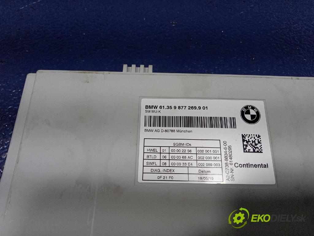 Bmw X5 2019 riadiaca jednotka Sedadlo: 9877269