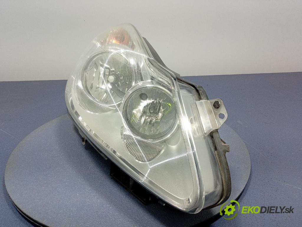 Opel Corsa 2007 Reflektor: v pravo: 13186382