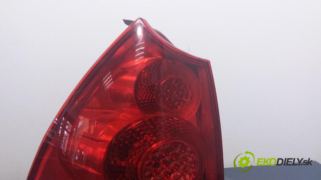 Peugeot 307 2006 svetlo / reflektor zad ľavá Vonkajsia: 11-B866B