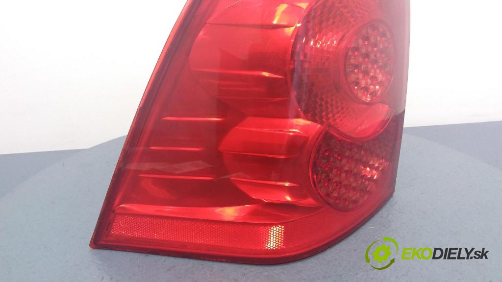 Peugeot 307 2006 svetlo / reflektor zad ľavá Vonkajsia: 11-B866B