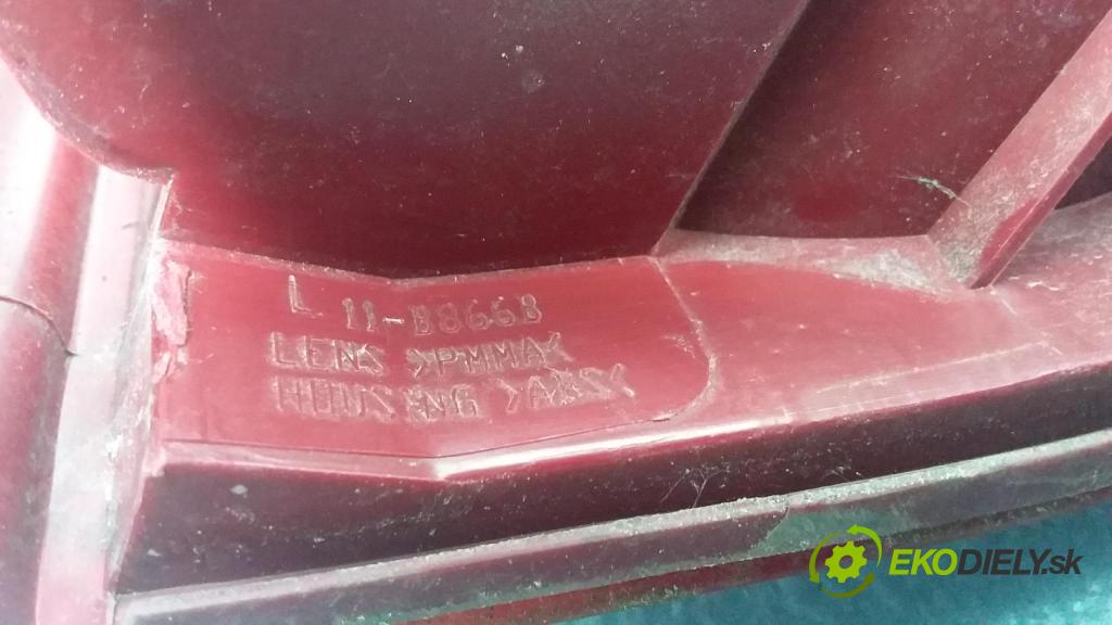 Peugeot 307 2006 svetlo / reflektor zad ľavá Vonkajsia: 11-B866B