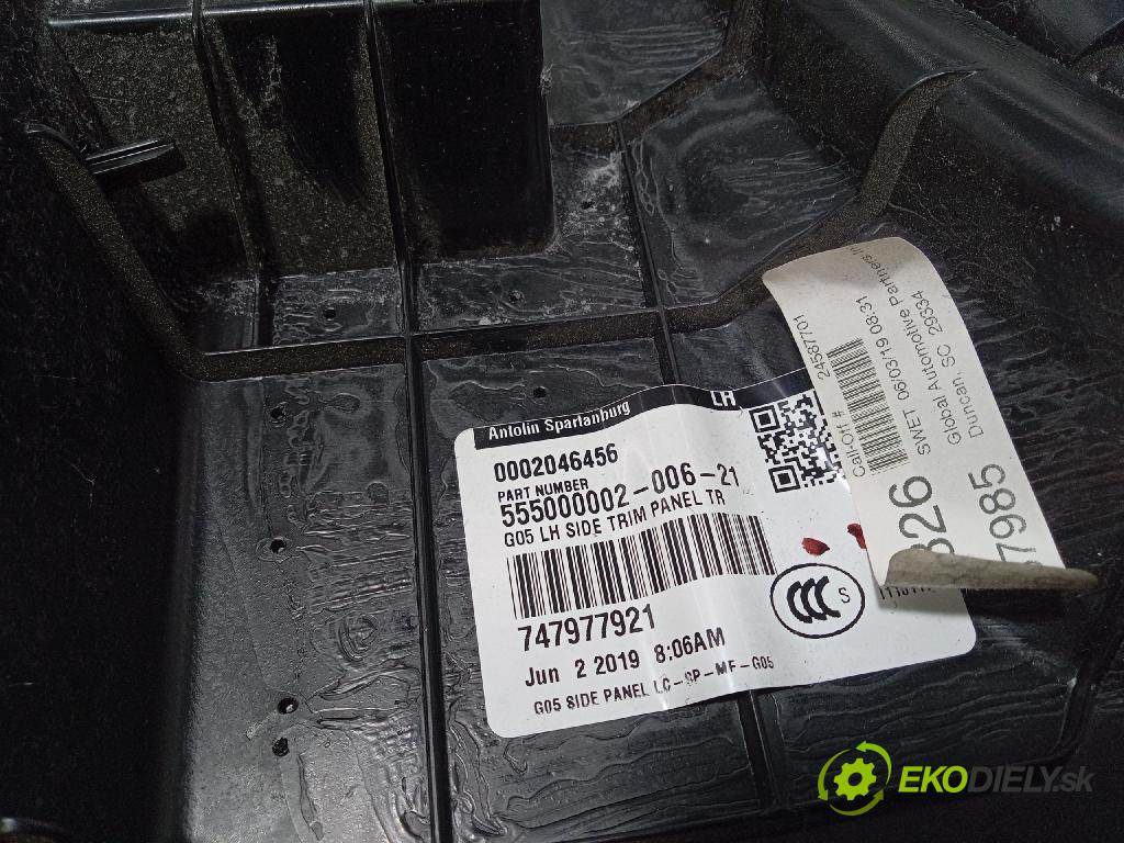 Bmw X5 2019 Čalounictví: kufra: 7479779