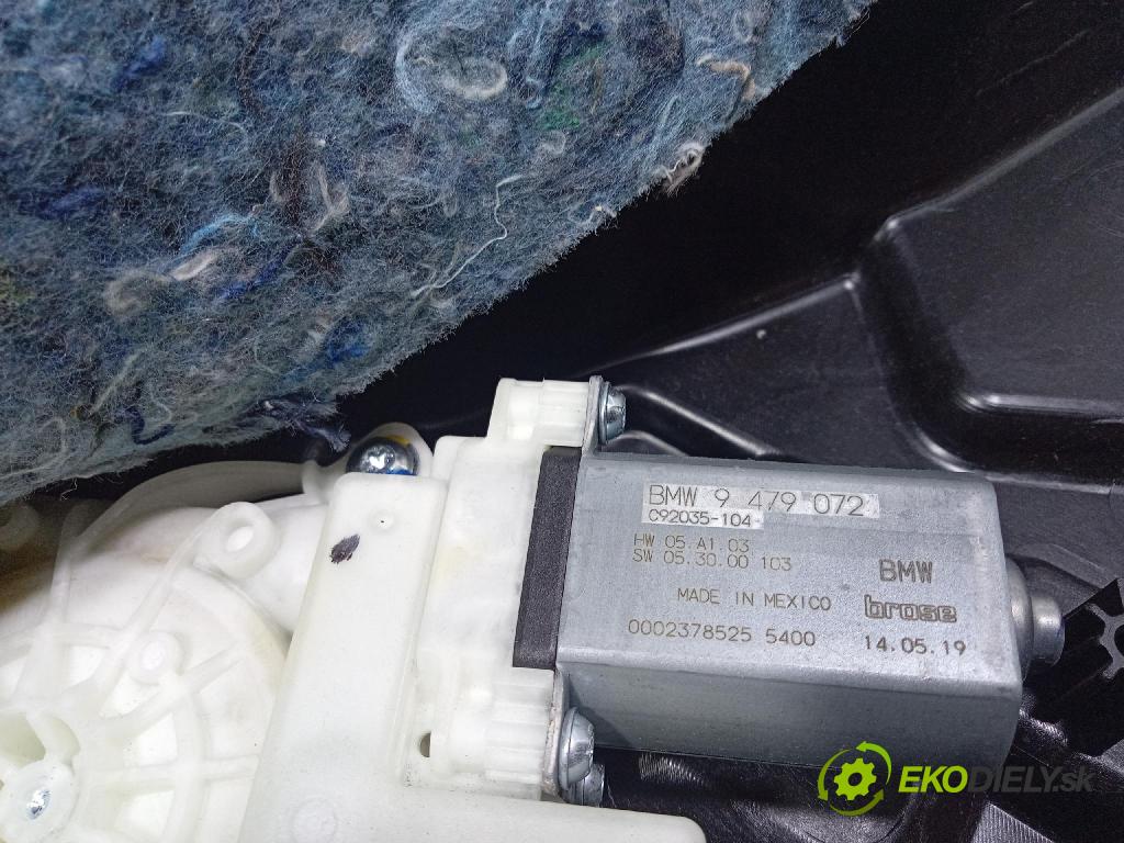 Bmw X5 2019 mechanismus stahování Sklenka: před v pravo: 9479298