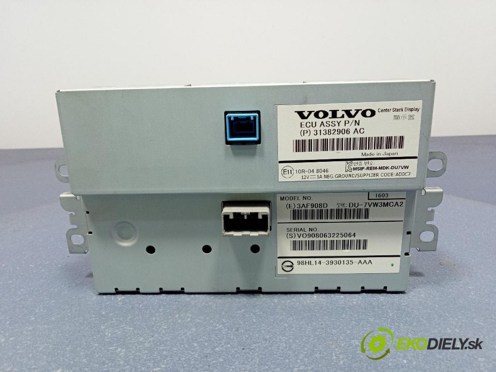 Volvo V40 2016 Radio I Navigácia: 31438298