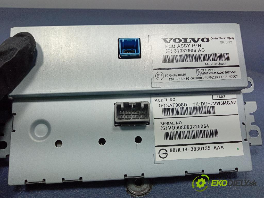 Volvo V40 2016 Radio I Navigácia: 31438298