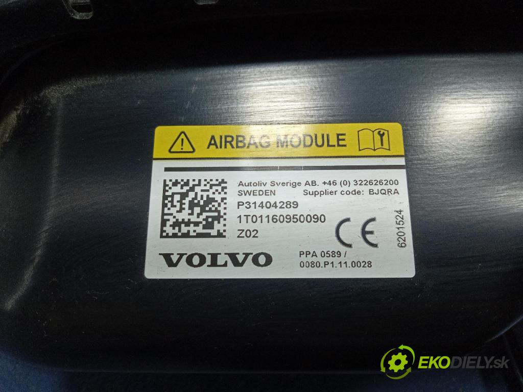 Volvo V40 2016 Airbag: x 31404289