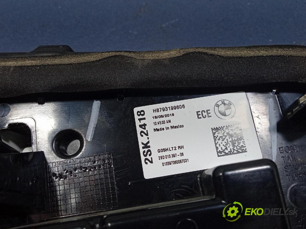 Bmw X5 2019 svetlo / reflektor zad Prava: Vnútri: 7931996