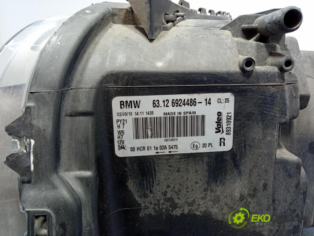 Bmw Seria 1 2005 Reflektor: v pravo: 6924486