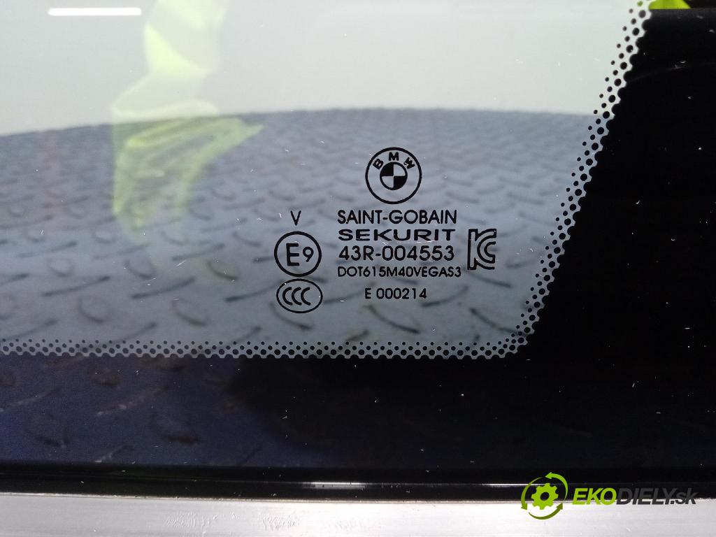 Bmw X5 2019 sklo Karoséria: zad 7444078