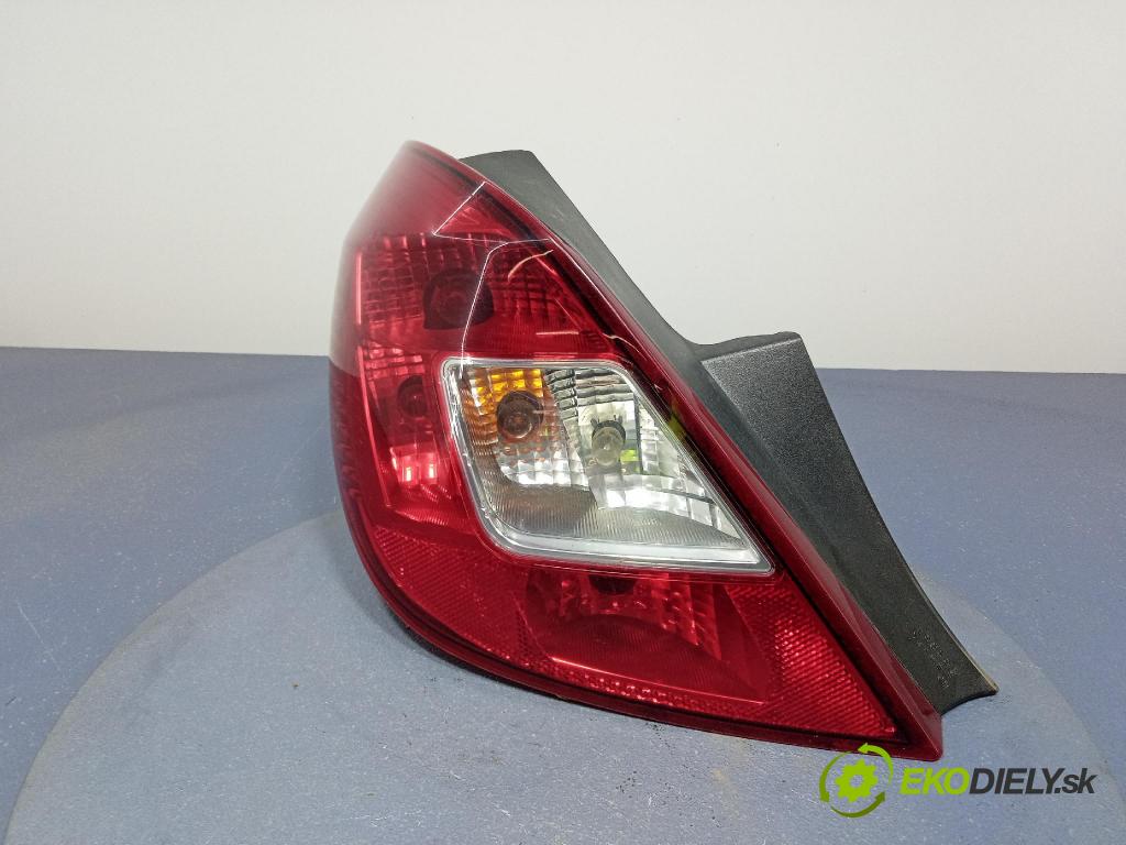 Opel Corsa 2008 svetlo / reflektor zad ľavá Vonkajsia: 93190950