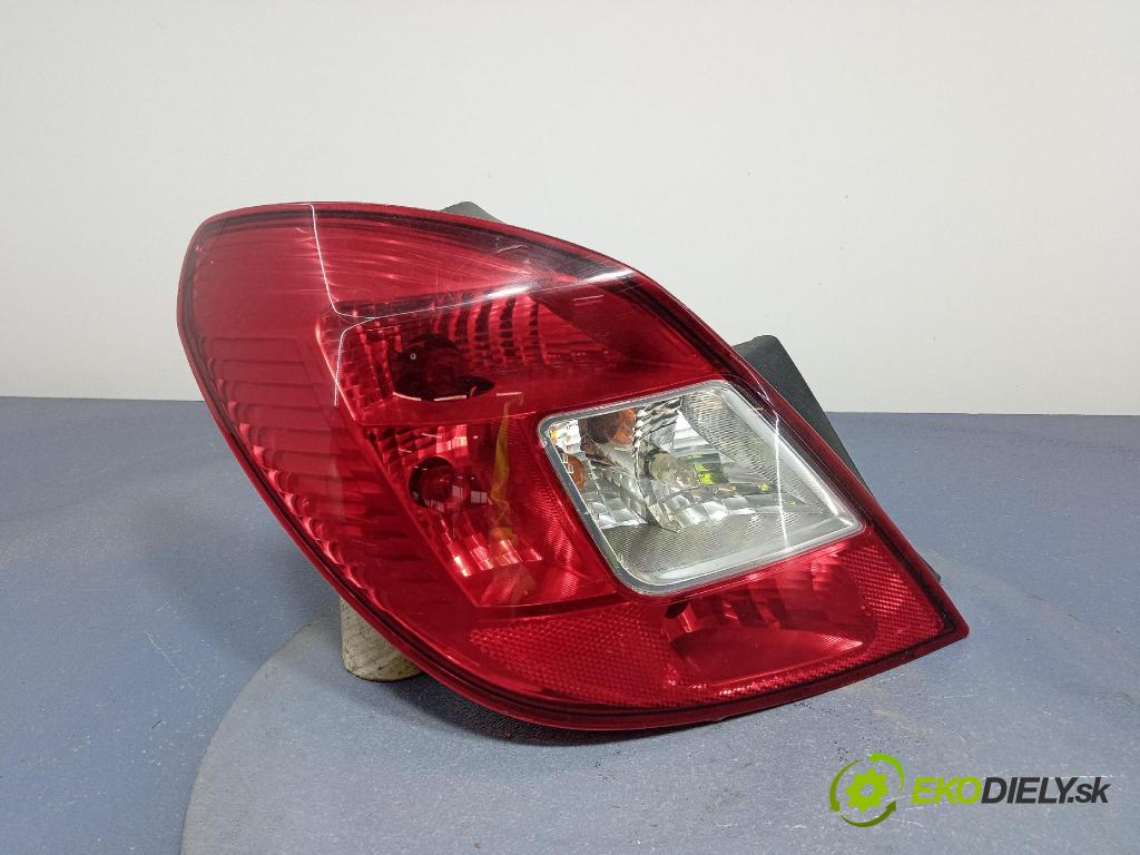 Opel Corsa 2008 svetlo / reflektor zad ľavá Vonkajsia: 93190950